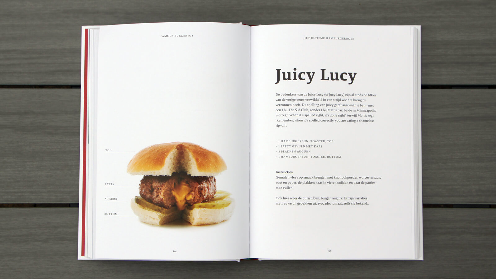 Het Ultieme Hamburgerboek, hamburger recepten van Julius Jaspers