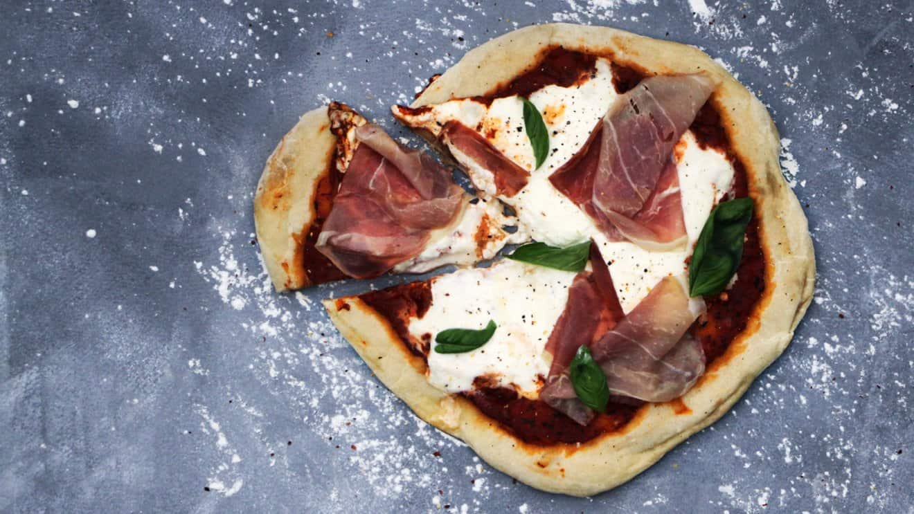 Pizza Burrata BBQ Recepten BBQ Junkie