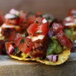 mexicaanse nacho hapjes uitgelicht