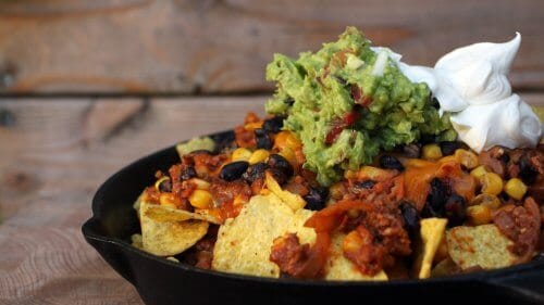 mexicaanse nachos gehakt recept