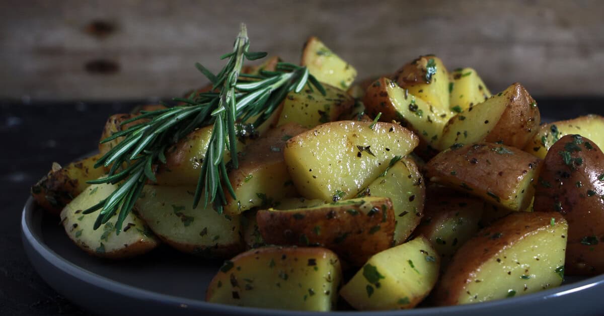 Rosemary Lemon Potatoes BBQ Recepten BBQ Junkie