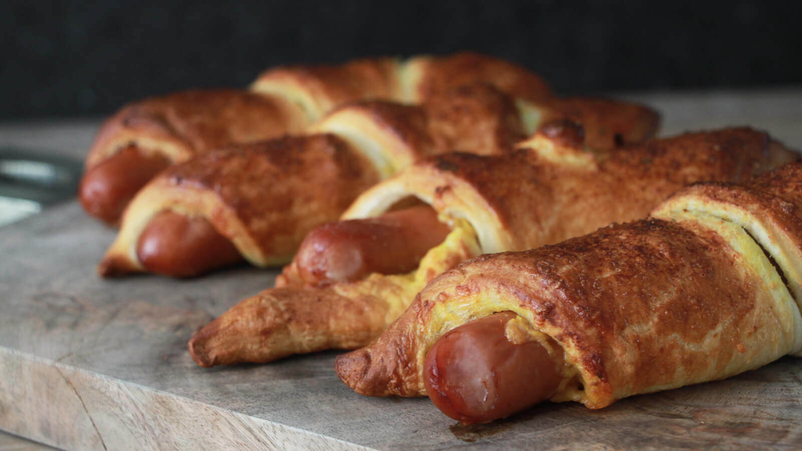 Hot Dog Croissants