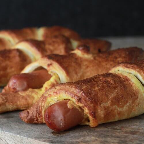 Heerlijke Hotdog Croissants