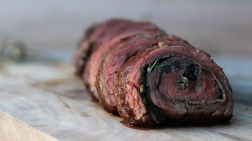 bavette rollade recept