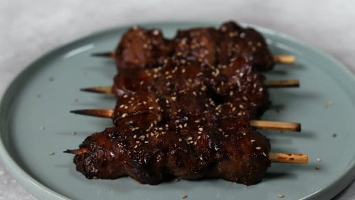 oosterse varkenshaas spiesen recept