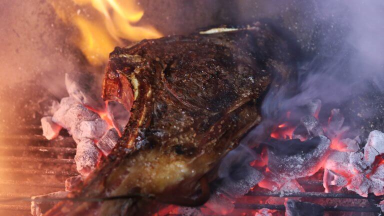caveman style tomahawk steak recept