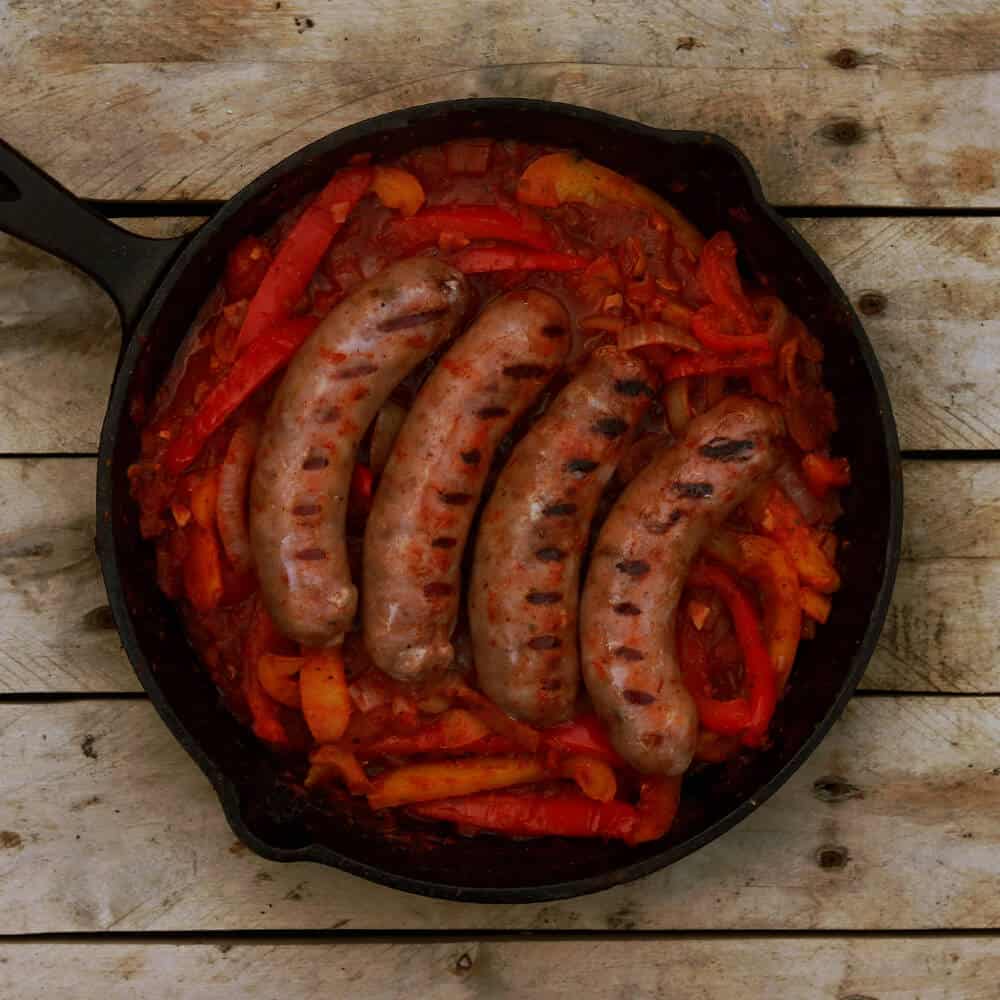 Italian Sausage Skillet BBQ Recepten BBQ Junkie