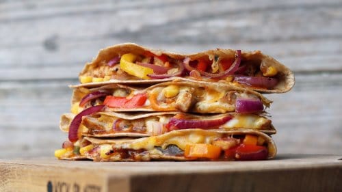 grilled chicken quesadillas recept