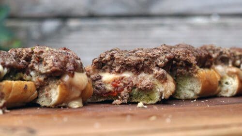 gegrild stokbrood gehakt recept
