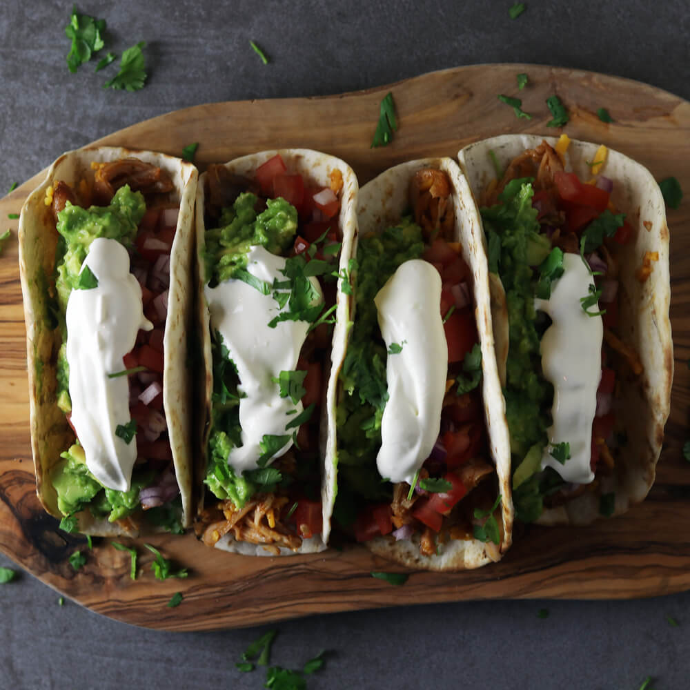 Pulled Chicken Taco's