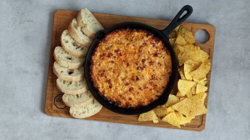 Chorizo Kaas Dip van de BBQ