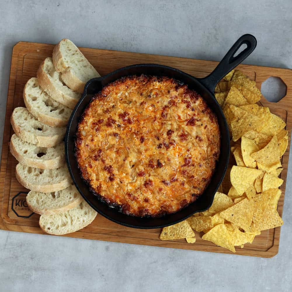 Chorizo Kaas Dip van de BBQ