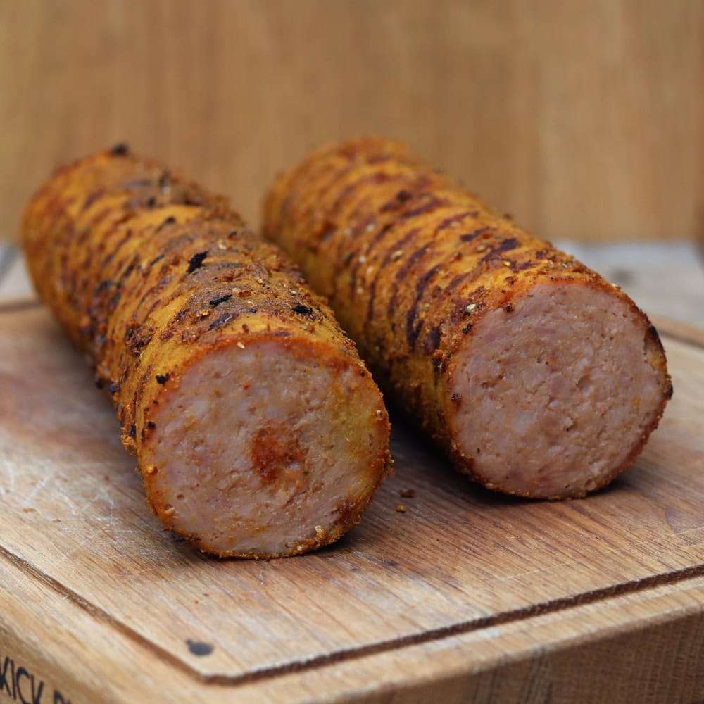 Kip Saté Grillworst van de BBQ
