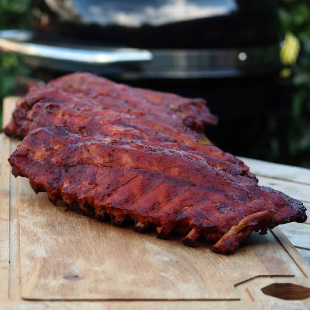 Koreaanse Spareribs van de BBQ