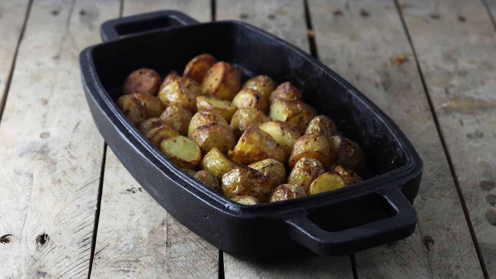 Honing Mosterd Aardappeltjes