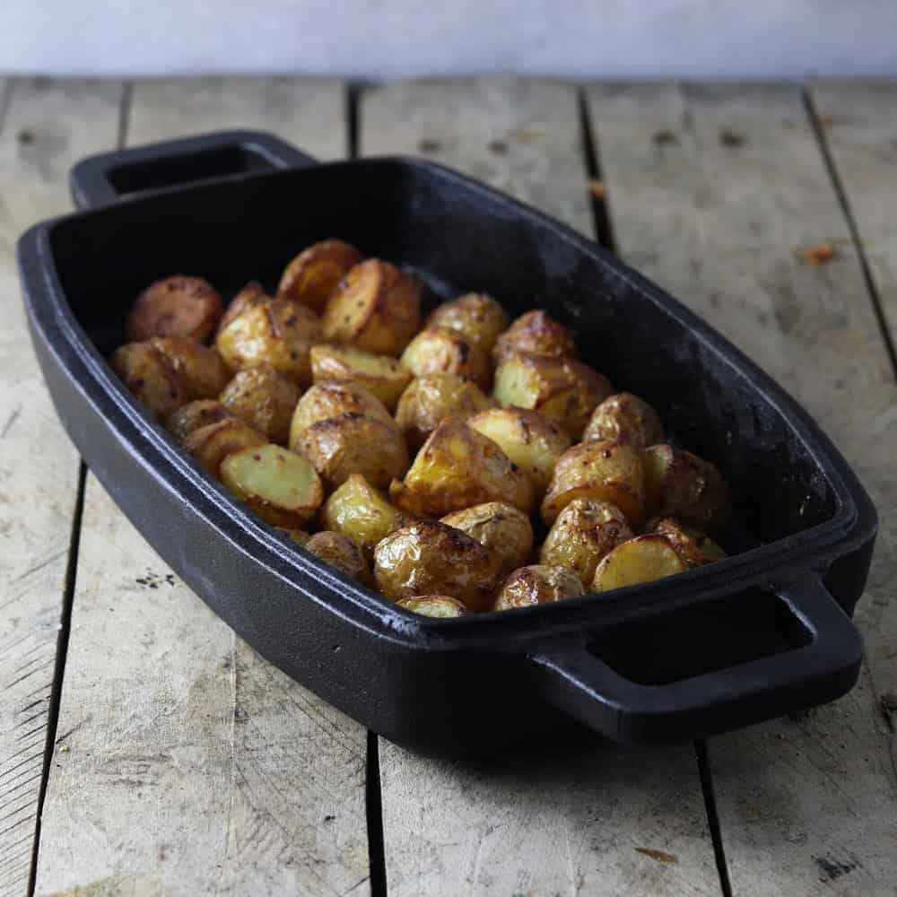 Honing Mosterd Aardappeltjes van de BBQ