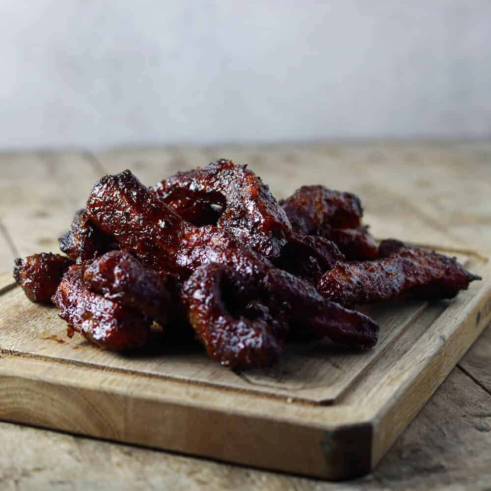 Caribische Ribfingers van de BBQ