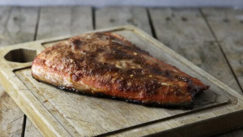 Aziatische Zalm van de BBQ