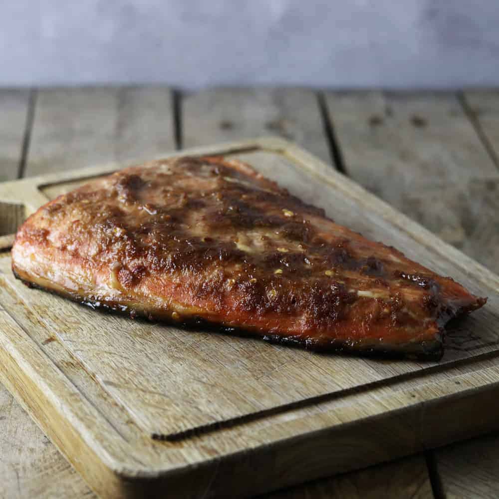 Aziatische Zalm van de BBQ