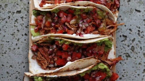 Pulled Pork Taco's