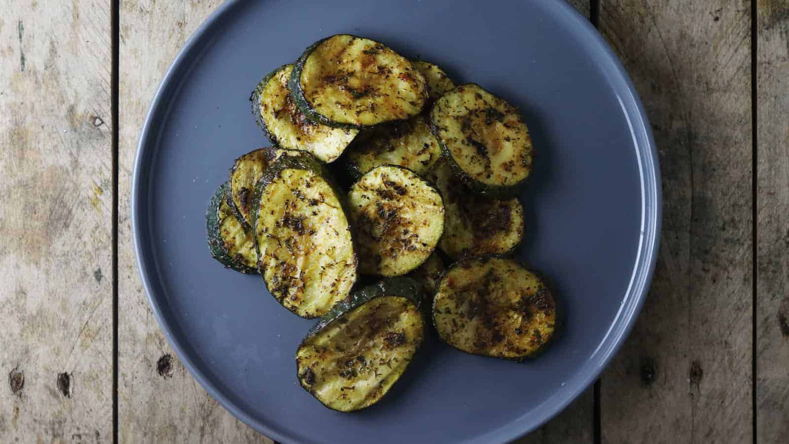 Courgette met Chimichurri