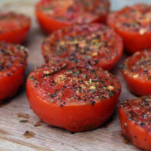 Italiaanse Tomaten van de BBQ