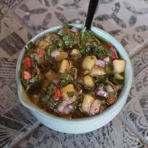 mango chimichurri uitgelicht