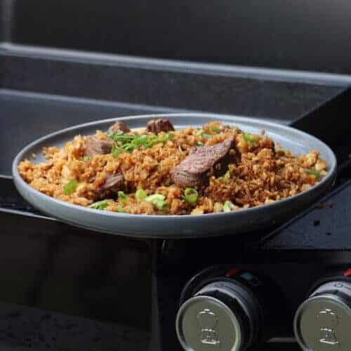 steak fried rice uitgelicht