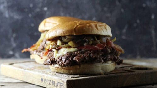 raclette smashburgers recept