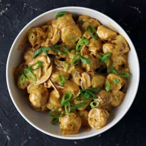 kimchi aardappel salade uitgelicht