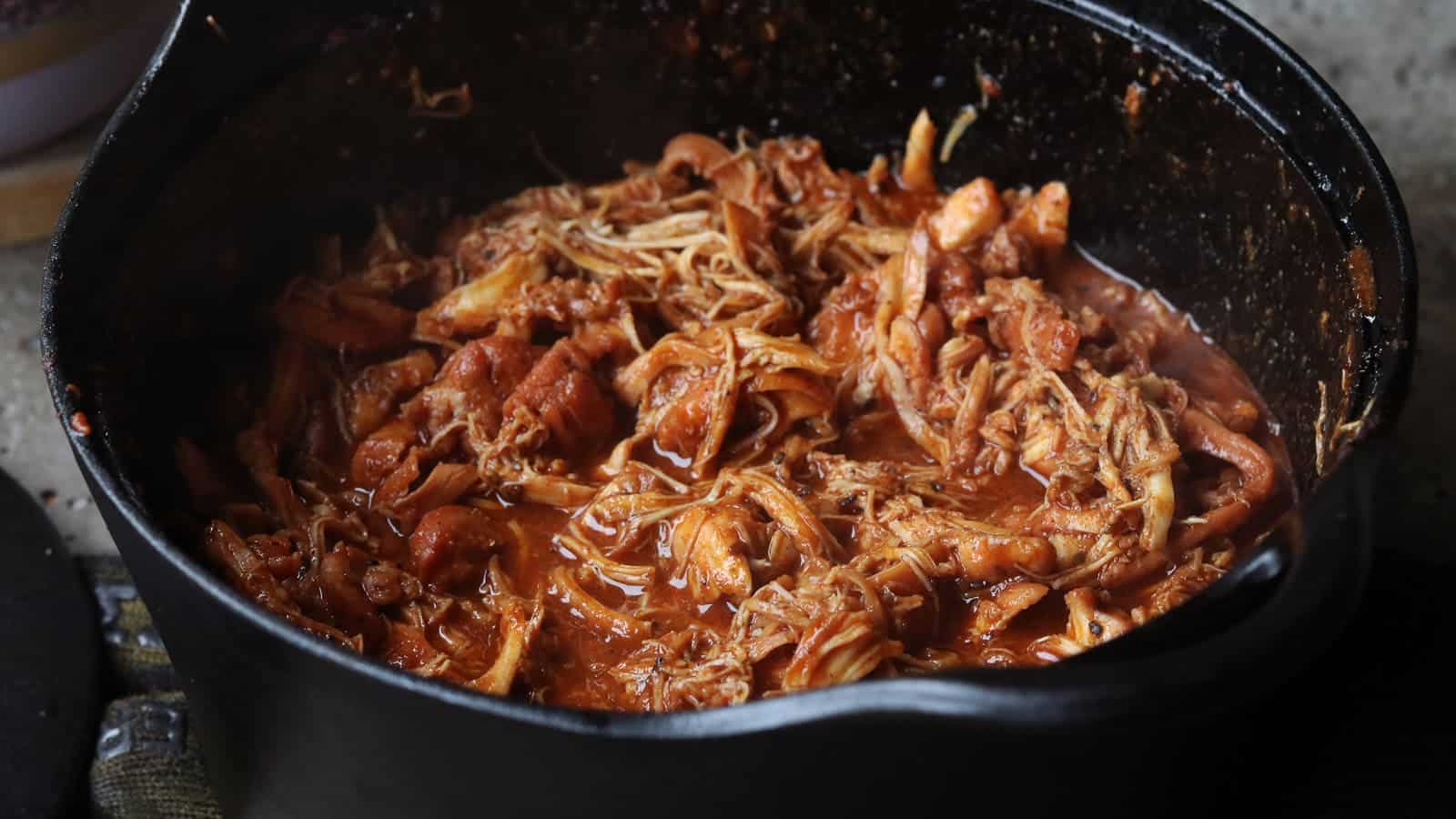 Koreaanse Pulled Chicken