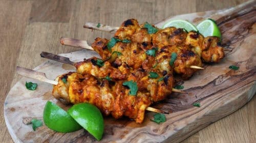 mexicaanse kipspiesen recept