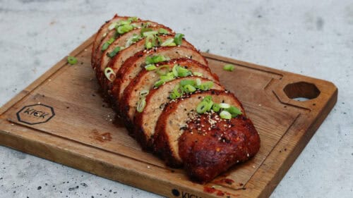 asian chicken meatloaf recept