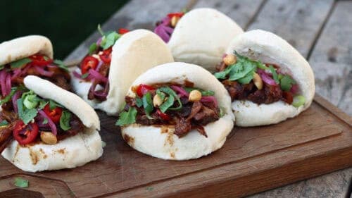 pulled paddo bao buns recept