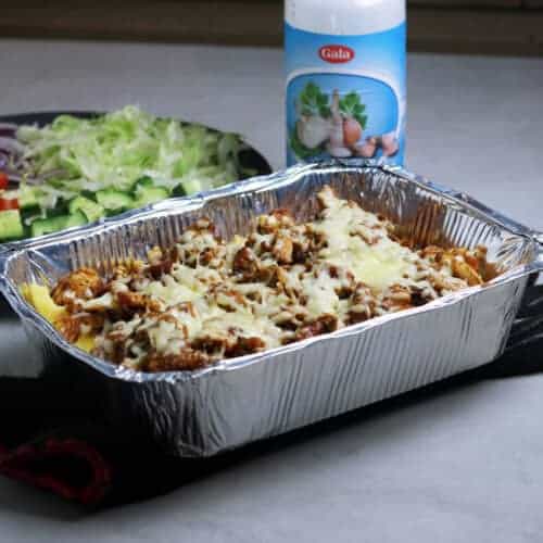 pulled chicken kapsalon uitgelicht