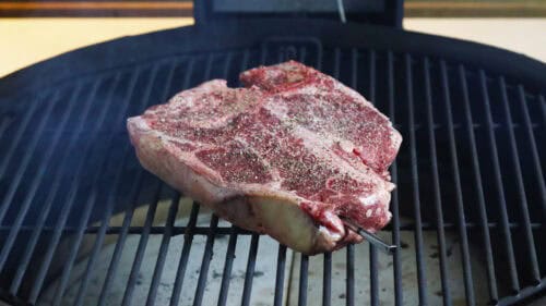porterhouse steak truffel boter bereiding2