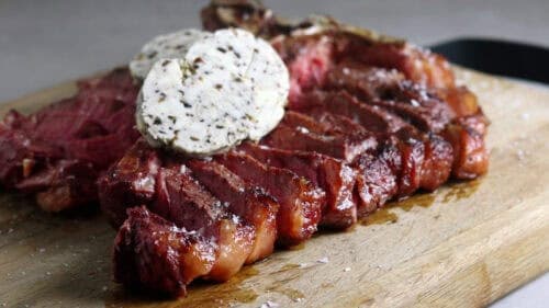 porterhouse steak truffel boter recept2