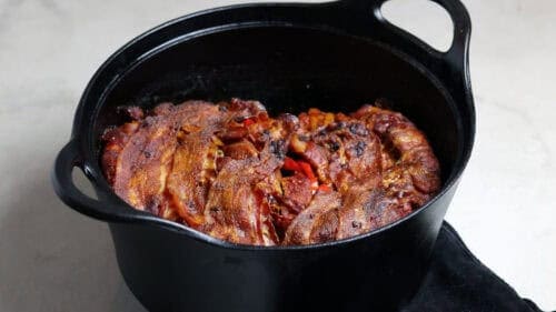schichtfleisch dutch oven recept