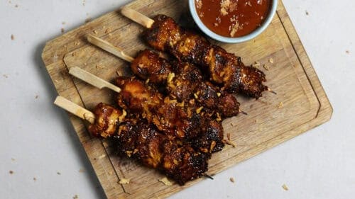 varkenshaas sate recept
