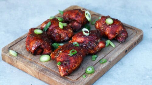 cajun kippendijen honing boter glaze recept