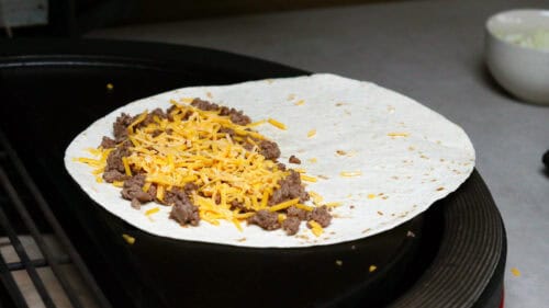 big mac quesadillas bereiding2