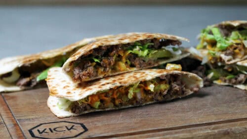 big mac quesadillas recept