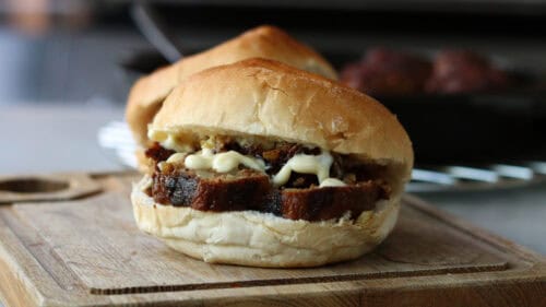broodje gerookte bal recept