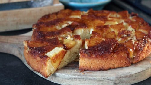 omgekeerde ananas cake recept