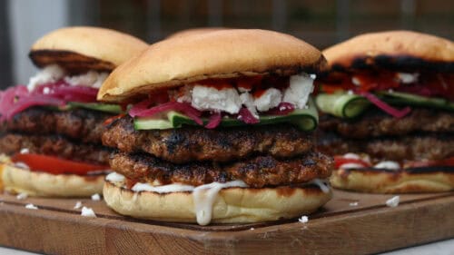 shoarma smashburgers recept